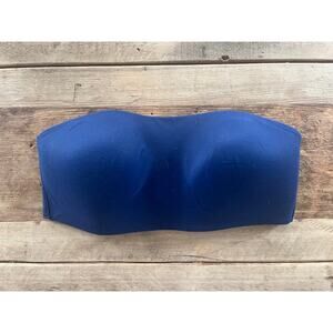 Victoria's Secret Midnight Navy SMALL DD Love Cloud Wireless Strapless Bra